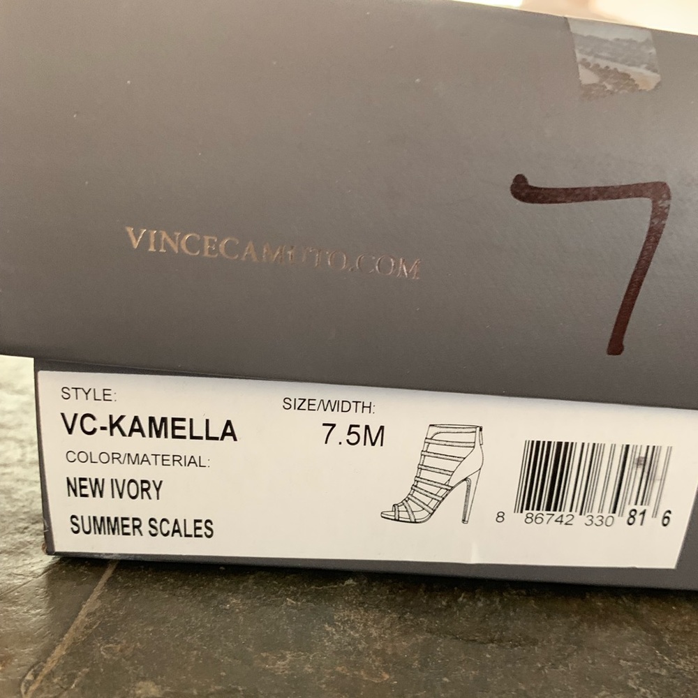 vince camuto white pumps